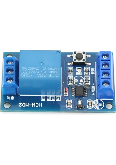 Dianziye 12v Tek Tuşlu Otomatik Kilitleme Röle Modülü - Mikrodenetleyici Kontrollü, Ev Aletleri Ve Fabrika Ekipmanı Kontrolü