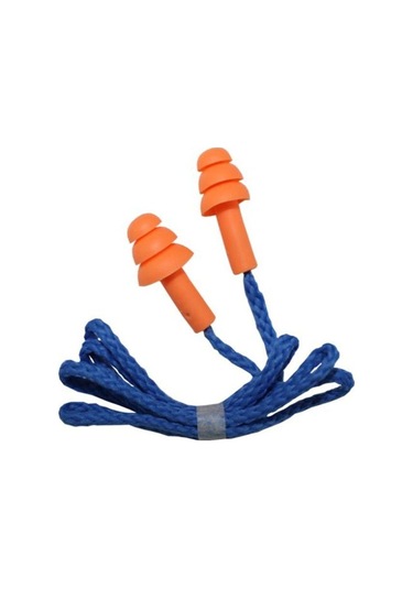 2 Çift Boyun Ipli Su Geçirmez Slikon Sünger 3 M Kulak Tıkacı