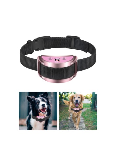 Suntek Köpek Çağrı Tasması Karşıtı Eğitim 7 Pembe