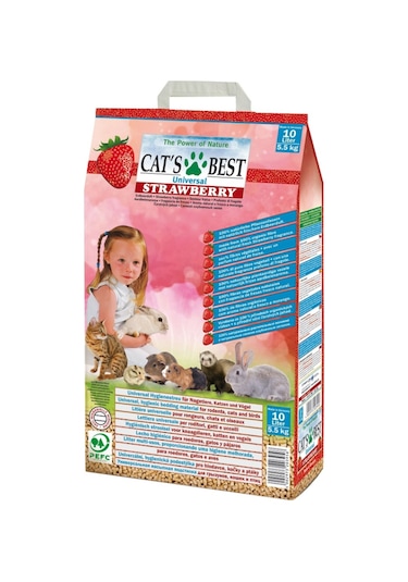 Cats Best Universal Çilekli Kedi Kumu 10 L