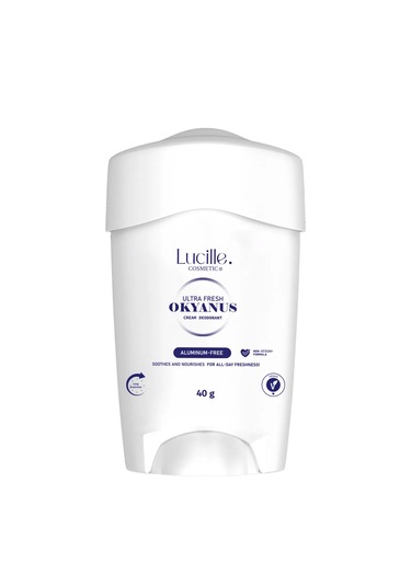 Lucille Vegan Erkek Krem Deodorant - Okyanus Esansı, 60 Ml