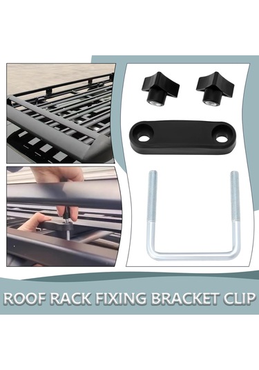 Tavan Kutusu Braketleri U Şeklinde Kelepçeler Tavan Montaj Kelepçesi Bagaj Rafı Aksesuarları Tavan Rafı Desteği Tavan Rafı Aksesuarları