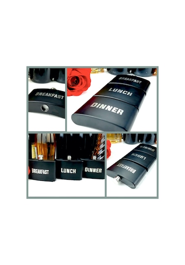 Omeniv 3'ü 1 Arada Matara Sabah Öğlen Akşam Set Toplam 355ml