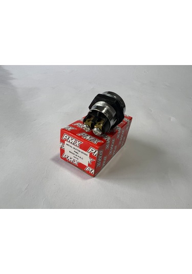 Metal Siyah Buton Korna Isıtma Kızdırma Düğmesi Büyük Kaliteli Yuvarlak 1 Adet / Siyah