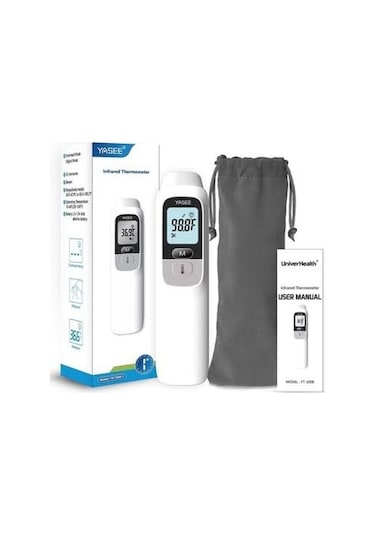 Yasee FT-100B Temassız Ateş Ölçer Beyaz