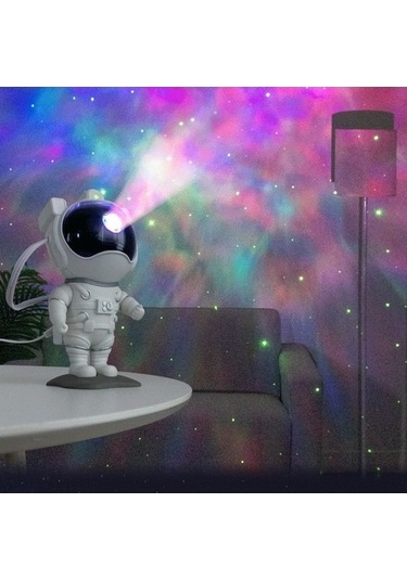 Fastbuy Beyaz Yıldızlı Gökyüzü Lamba - Şık Proje Işığı Beyaz