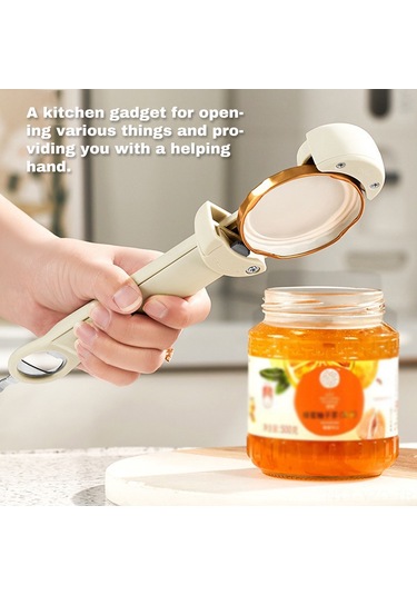 Yuntech01 Magneetik Çekirdekli Genişletilebilir Cam Kapağı Açıcı - Çelik Çekirdekli Ergonomik Mutfak Aleti Mavi Mavi