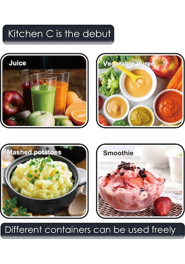 Sones Raf 700w 4 Bıçaklı El Tipi Elektrikli Blender Paslanmaz Çelik Yemek Pişirme Çubuğu, Ab Fişi Beyaz