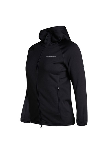 Peak Performance W Chill Light Zip Hood Siyah Siyah