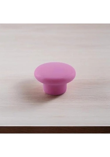 10 Adet Pembe Mantar Kulp, Mutfak Mobilyası İçin A.Ağaç