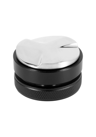 Metabagua Espresso 304 Stainless Steel Coffee Distributor Leveler Tool Coffee Tamper With Three Angled Slopes 49mm Nqjodj Gümüş