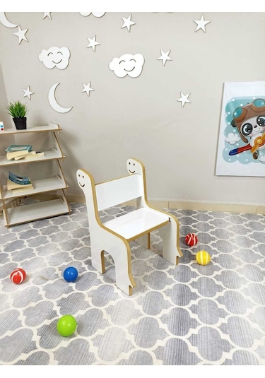 Miracle 3d Çocuk Oyun Etkinlik Çalışma Masası Ve Sandalye, Aktivite Masası 1673197264 Beyaz