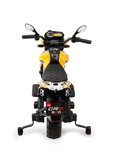 Baby2go 2691 Cross Akülü Motor 12 Volt / Sarı Sarı