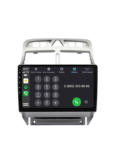 Peugeot 307 Android Multimedya Sistemi 2001-2008 Crv4424xp