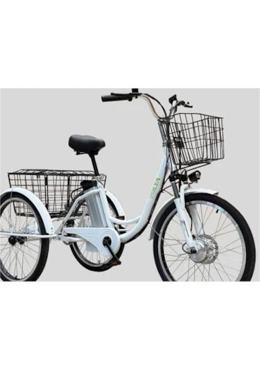 Volta Vb5 Elektrikli 3 Tekerlekli Bisiklet Beyaz