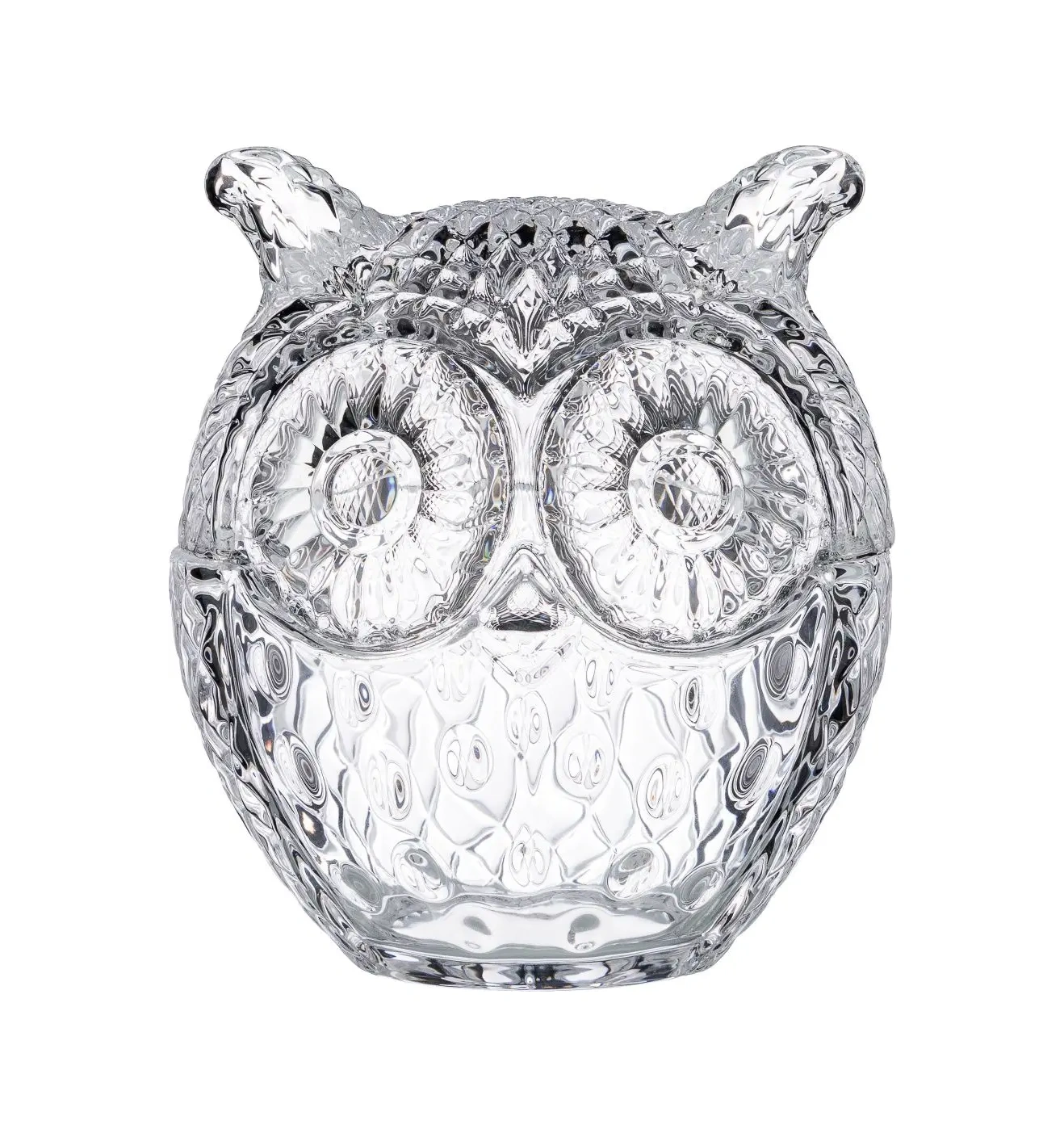 Lefard "kuş" Şekerlik 250 Ml Kapaklı Cam 156228524 Beyaz