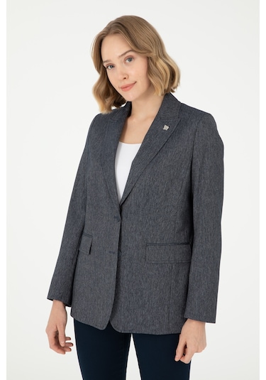 U.s. Polo Assn. Kadın İndigo Ceket 50291988-vr028 Indigo