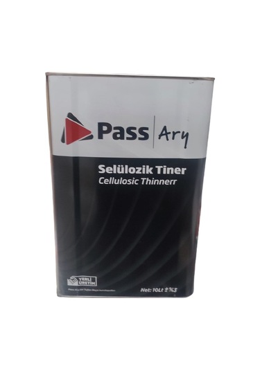 Pass Selülozik Tiner Teneke 10 Litre