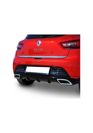 Renault Clio 4 Hb 2012 - 2019 Krom Bagaj Alt Çıtası