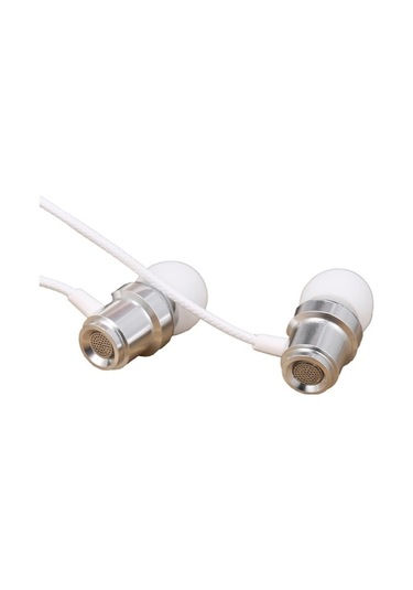 3.5mm İç Kulaklı Kablolu Kulaklık, Beyaz