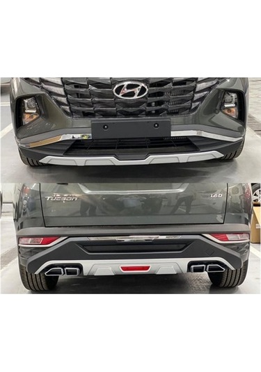 Tucson 2021 2022 2023 2024 Araca Özel Ön Arka Difüzör Plastik