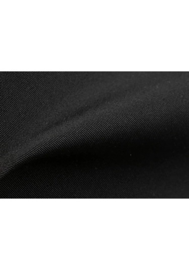 Siyah Astarlı Lüx Kumaş Çok Cepli Okul Sırt Gezi Çantası Siyah