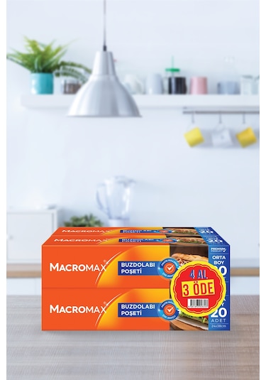 Buzdolabı Poşeti 4 Al 3 Öde