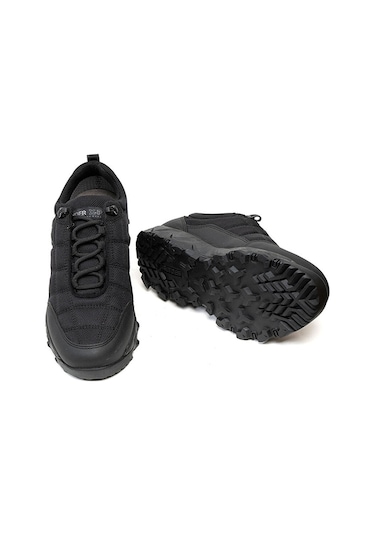 Greyder 00171 Kadın Siyah Su Geçirmez Ayakkabı-15-siyah Siyah