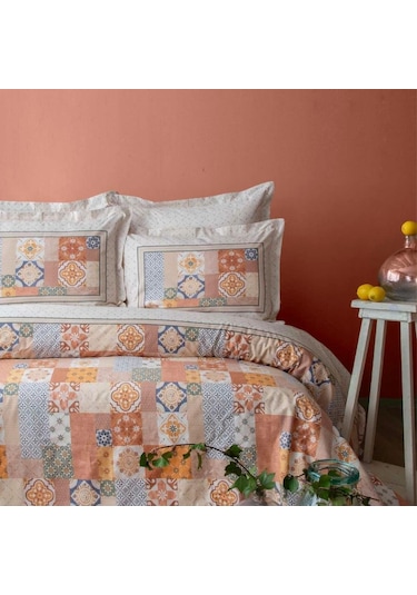 Apricitas Home Maude Çift Kişilik Pike Takımı Terracota Mix