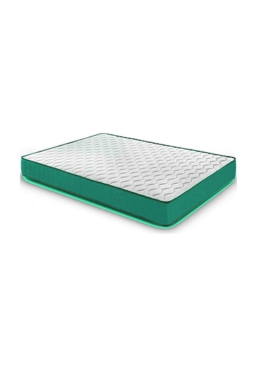 Uzunbebe 80X180 Opalin Turkuaz Coton Ortopedik Yaylı Yatak 80*180 Opalin