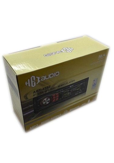 Hei Abt 4380 Usb Sd Aux Bluetooth Radio Renkli Ekran Oto Teyp
