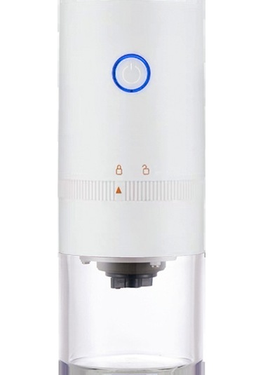 Maiyame Usb Şarjlı Elektrikli Kahve Değiştirici - Beyaz Abs Ve Paslanmaz Çelik - Ev, Ofis, Dışarıda Kullanıma Uygun Beyaz