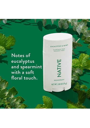 Native Eucalyptus & Mint Alüminyumsuz Stick Deodorant 75gr