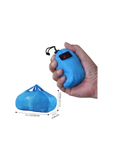 Sones 1336 Taşınabilir Katlanabilir Ultra Hafif El Seyahat Çantası Yeşil