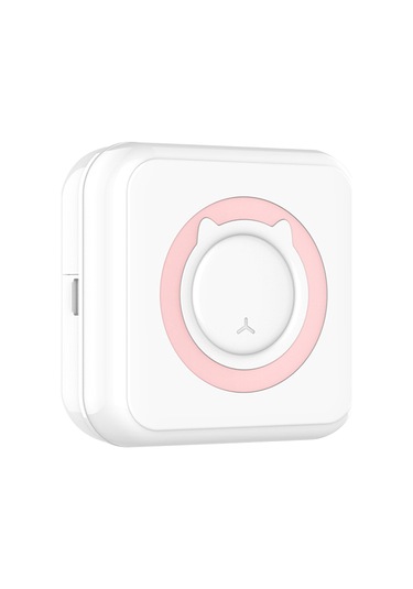 Hallow None Mini Akıllı Telefon Yazıcı Pembe