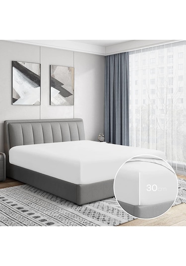 Soley Jersey %100 Pamuk Tek Kişilik 120 X 200 Lastikli Çarşaf Renksiz