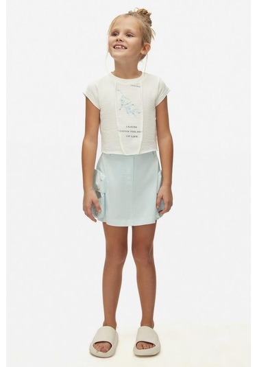 Kız Çocuk Little Etek 58507 Mavi