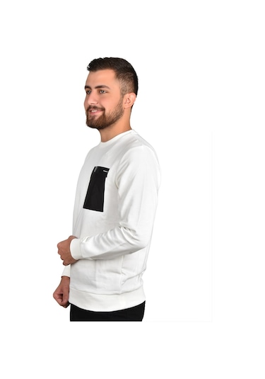MANTA 5323 Cep Baskılı Sweatshirt