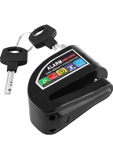Motosiklet Disk Kiliti Alarmlı Disk Kilidi