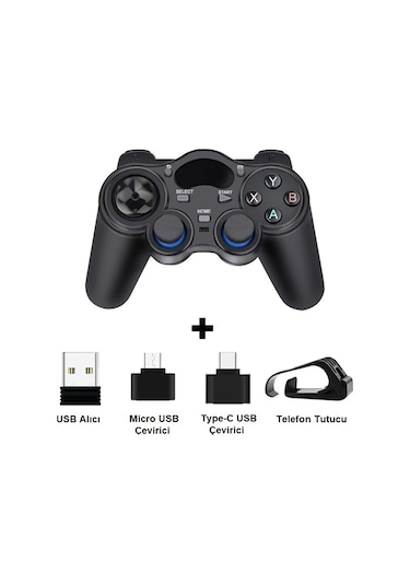 TriLine 2.4 GHz Kablosuz Android Telefon Oyun Kolu Gamepad