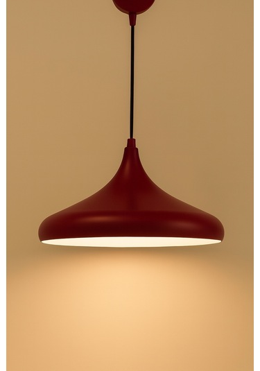 Modern Tasarım Bordo Sarkıt Avize Salon, Mutfak Ve Ofis İçin Dekoratif Butik Lamba Aydınlatma Bordo