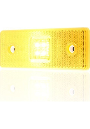 Sanel Ön Arka Yan 4 Led Lamba Sarı 10v 30v Sml01y