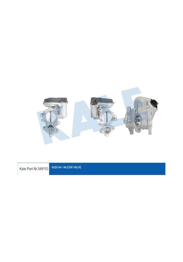 KALE 349110 EGR VALFI A4 A6 2.0TDI BLB-BNA-BRE-BRD-BRF BVF BVA-BV