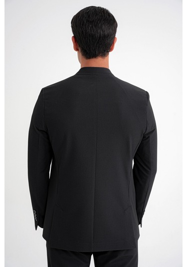 C 719 Ceket Comfort Siyah-1 Siyah