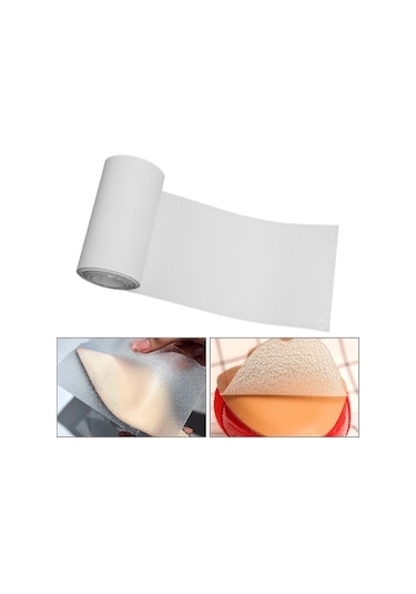 Homyl Ayakkabı Tabanı Çıkartmalar Sapları Altı Topuk Beyaz