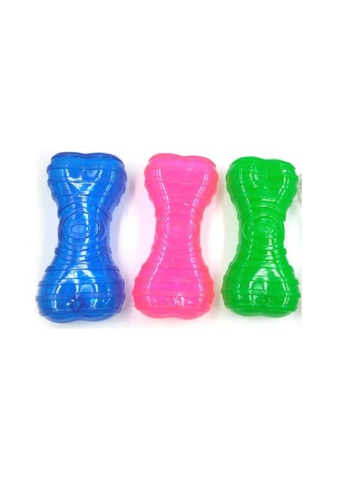 Tuhafiyecimiz Sesli Köpek Oyuncağı Kemik Şeklinde Tpr Kauçuk Kemik
