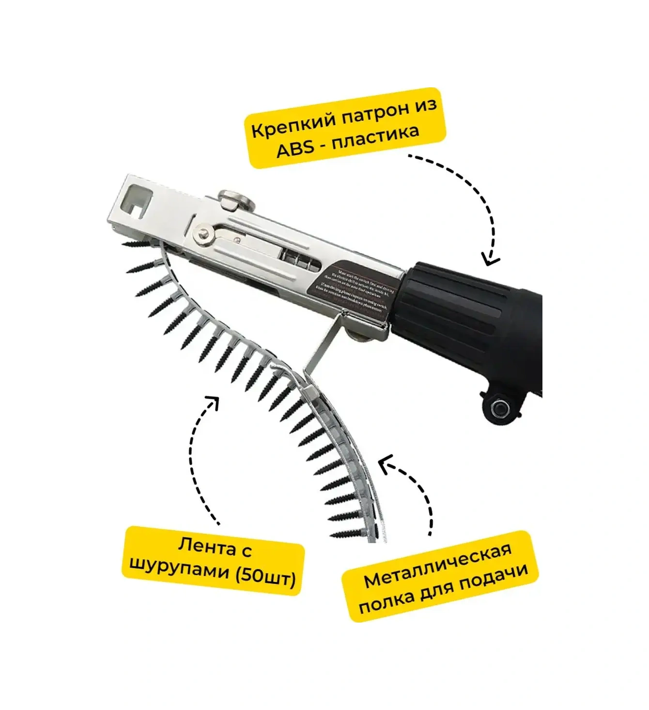 Yakımodo Vidalı Matkap Ucu İçin Uç Bant Şarjlı Tornavida Ucu 155194879