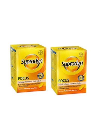 Supradyn Focus 2 x 30 Tablet