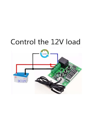 W1209 Termostat Dijital Röleli Sıcaklık Kontrol Kartı