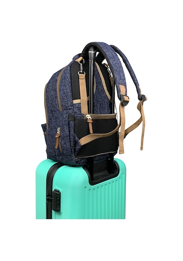 Grand Backpack Lacivert Çok Renkli